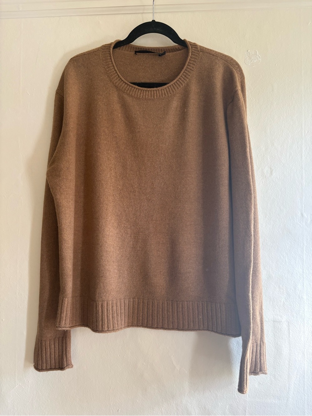 Jenni Kayne Classic Crewneck Sweater - Camel